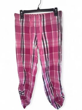 Vintage Old Navy Intimates Pink Plaid Pajama Pants - Soft Sleepwear